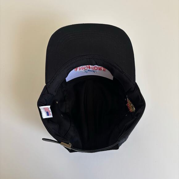 Pacifico Live Life Anchors Up Black Hat Adjustable Unisex One Size Cap - Picture 6 of 7